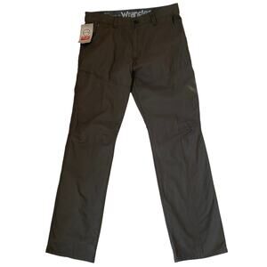 Wrangler ATG All Terrain Gear Utility Pants Men 36X34 Gray Comfort Waistband NWT